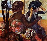 At the Milliners by Edgar Degas